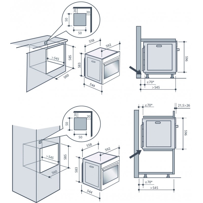 Духова шафа De Dietrich DOR7586X - изображение 2